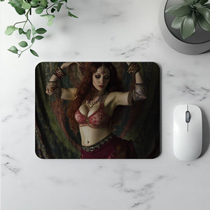 1980s Studio I Watercolor Purple - Belly Dance Office Decor | Mouse Pads