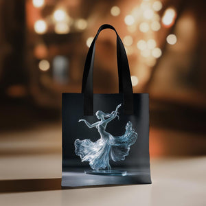 Acrylic Material III Watercolor Purple - Belly Dance Fashion Tote Bag