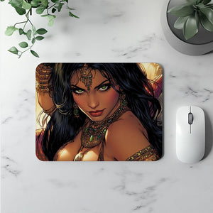 Comical Eyes II Vintage Red - Belly Dance Office Decor