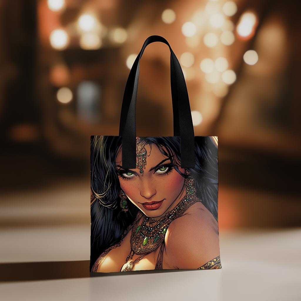 Comical Eyes II Vintage Red - Belly Dance Fashion Accessory