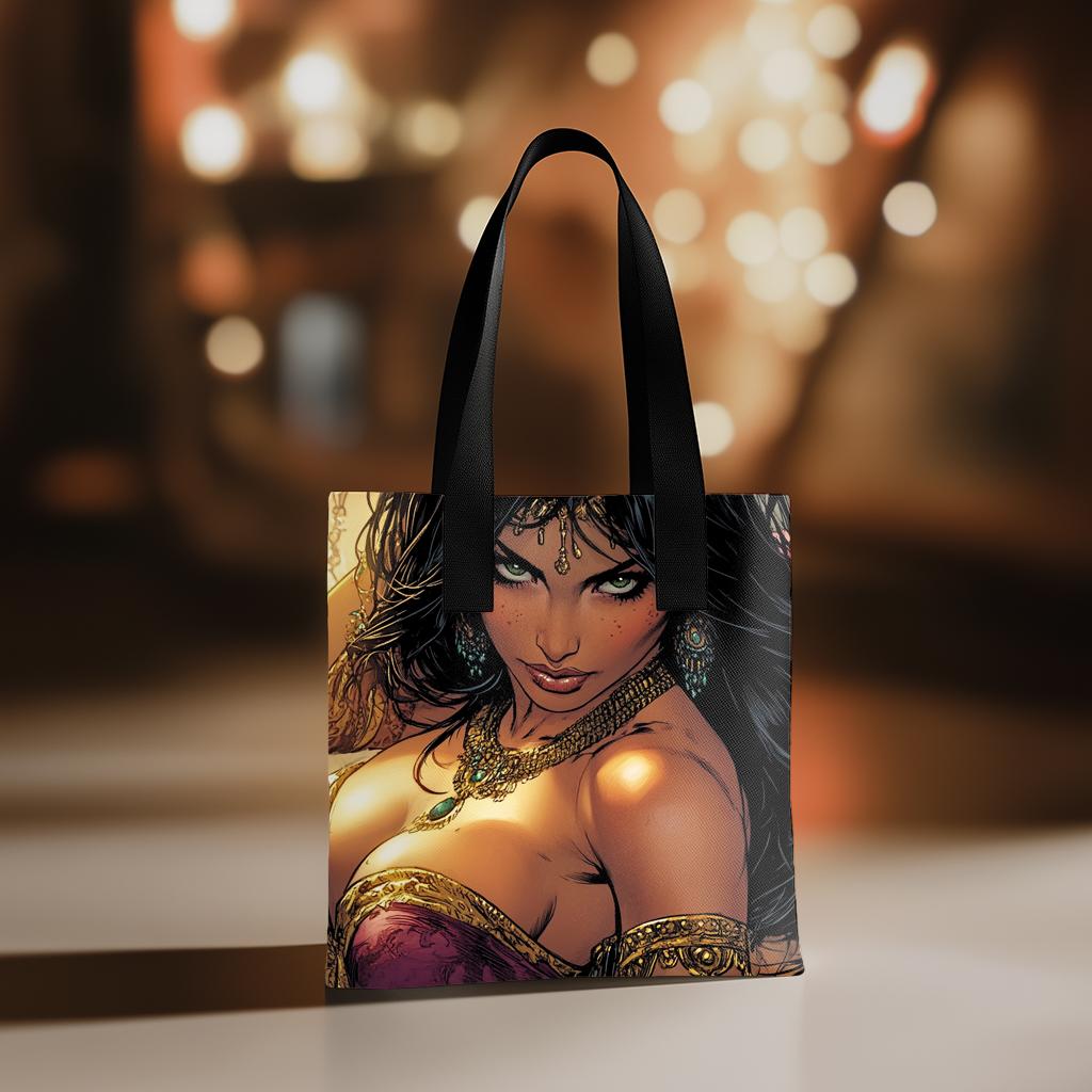 Comical Eyes IV Vintage Red - Belly Dance Fashion Accessory