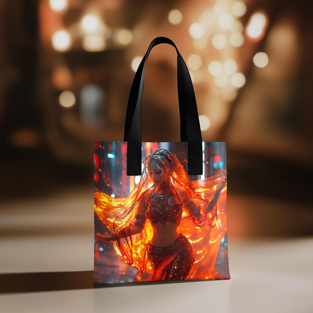 Cyberpunk Shimmy III Vintage Red - Belly Dance Fashion Accessory