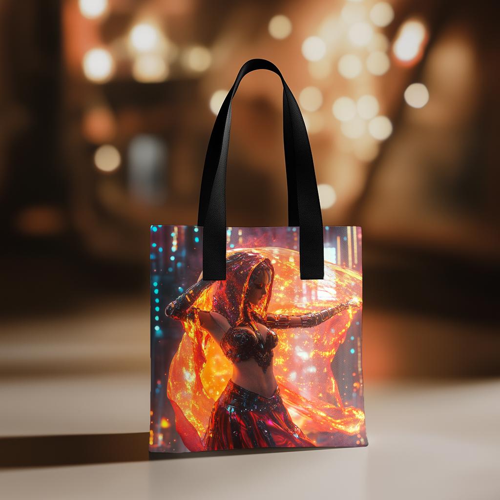 Cyberpunk Shimmy IX Vintage Red - Belly Dance Fashion Accessory