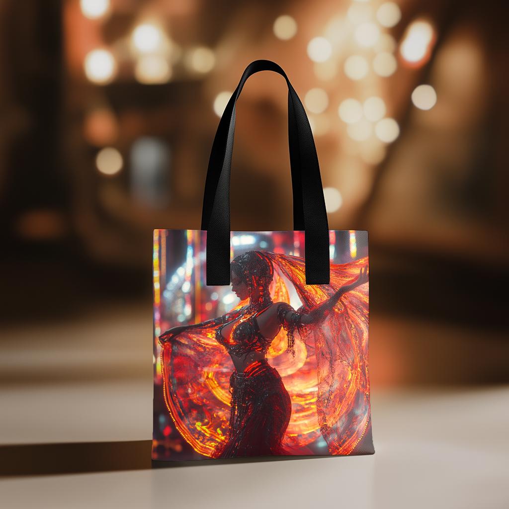 Cyberpunk Shimmy V Vintage Red - Belly Dance Fashion Accessory