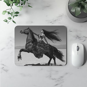 Dancer and Horse II Watercolor Purple - Belly Dance Office Decor | Mouse Pads