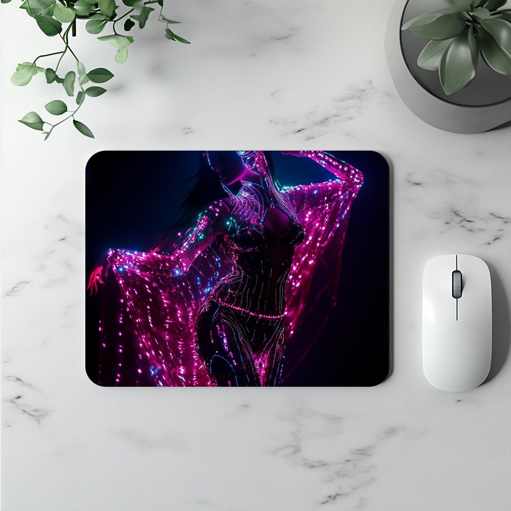 Deep Resonance IV Vintage Red - Belly Dance Office Decor