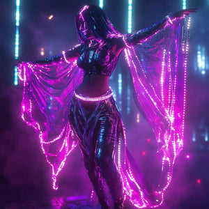 Deep Resonance V Vintage Red - Belly Dance Art Download