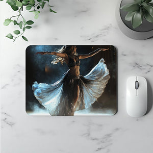 Earth Connection III Vintage Red - Belly Dance Office Decor