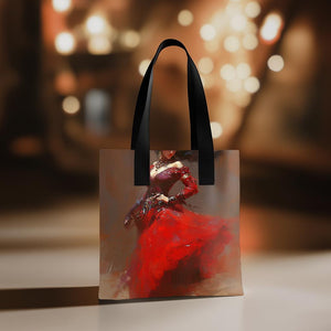 Fire Pastel Solo I Watercolor Purple - Belly Dance Fashion Tote Bag