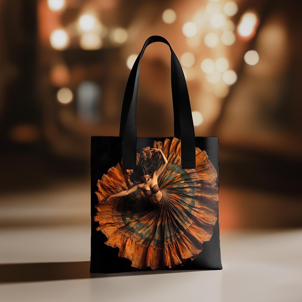 Full Circle Perspective I Vintage Red - Belly Dance Fashion Accessory