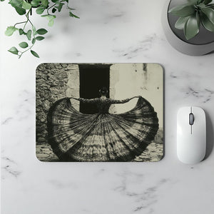 Full Circle Skirt IX Vintage Red - Belly Dance Office Decor