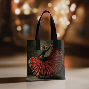 Full Circle Skirt X Vintage Red - Belly Dance Fashion Accessory