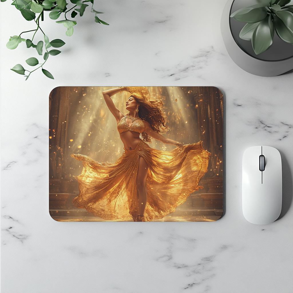 Golden Temple Light II Vintage Red - Belly Dance Office Decor