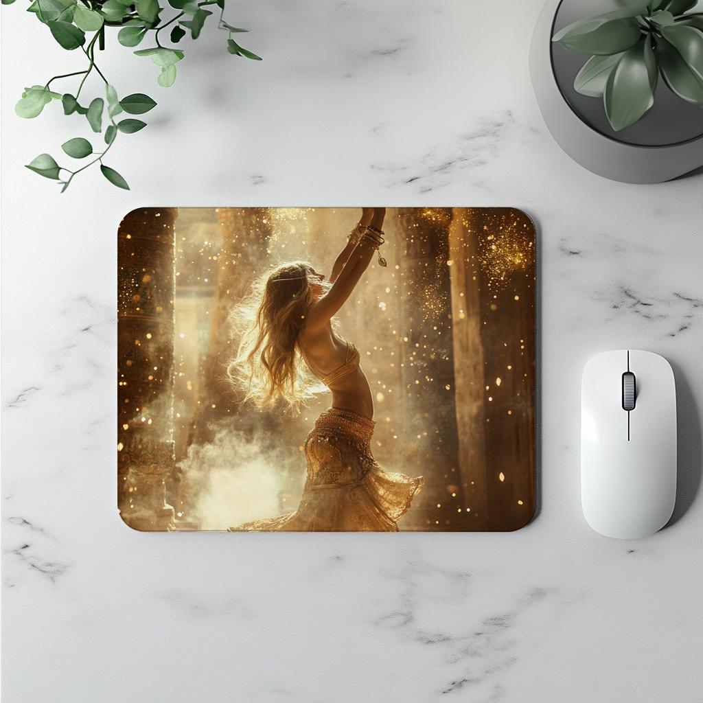 Golden Temple Light III Vintage Red - Belly Dance Office Decor