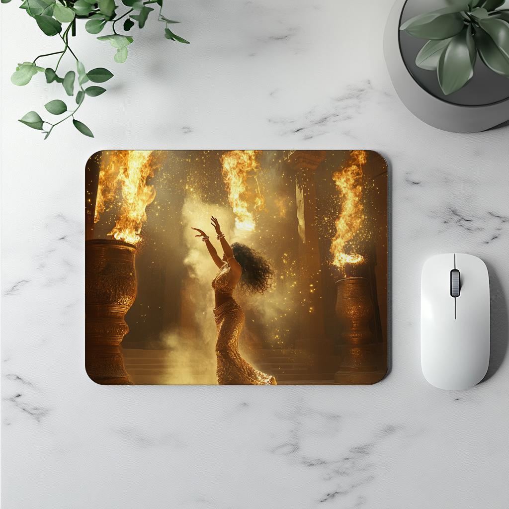 Golden Temple Light VI Vintage Red - Belly Dance Office Decor