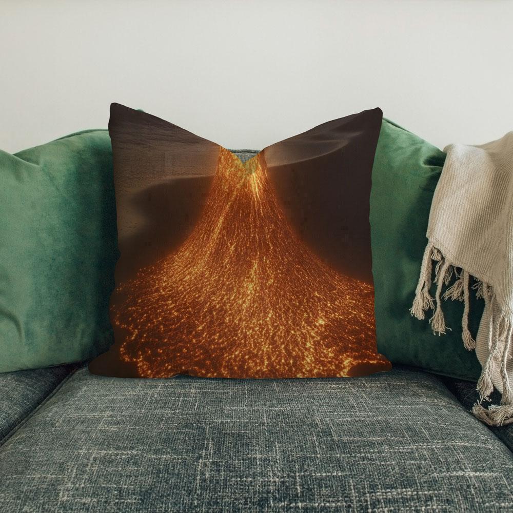 Hawaiian Goddess Island Ii Belly Dance Throw Pillow 18 in x 18 in