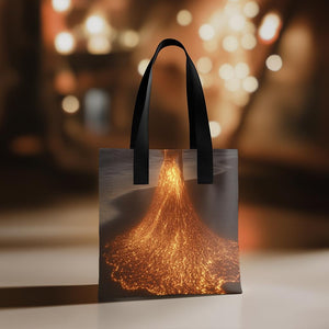 Hawaiian Goddess Island II Watercolor Purple - Belly Dance Fashion Tote Bag