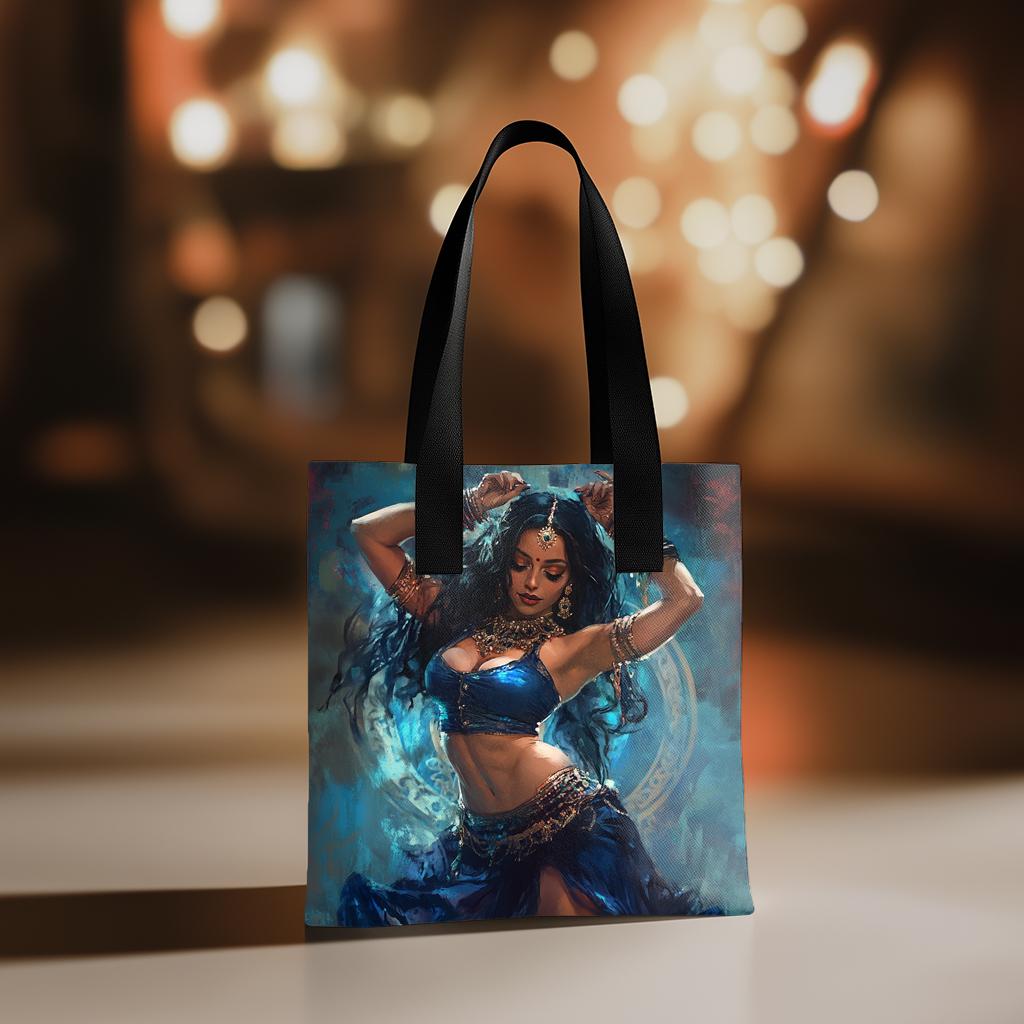 Kali in Blue I Vintage Red - Belly Dance Fashion Accessory