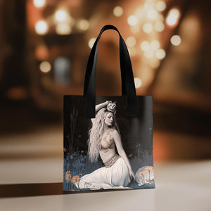 Kindred Soul II Watercolor Purple - Belly Dance Fashion Tote Bag