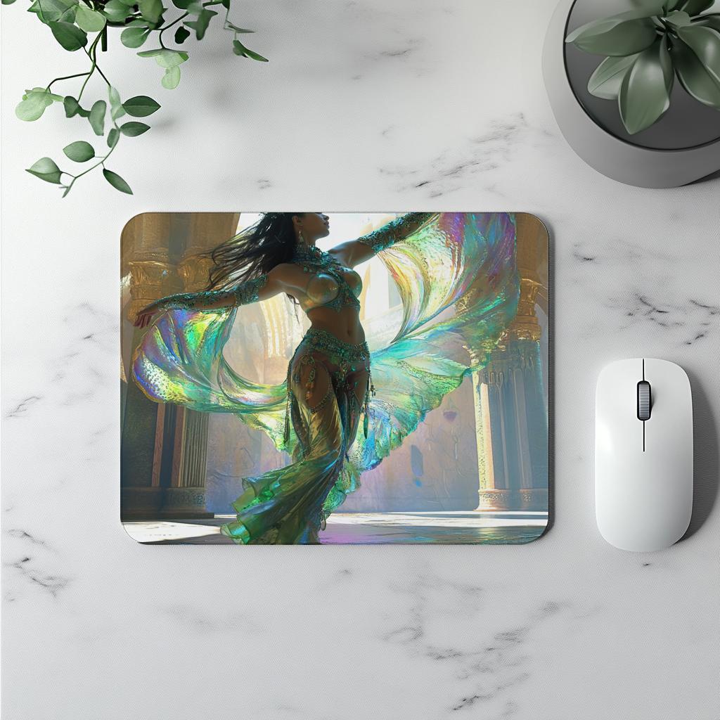 Lost City II Vintage Red - Belly Dance Office Decor