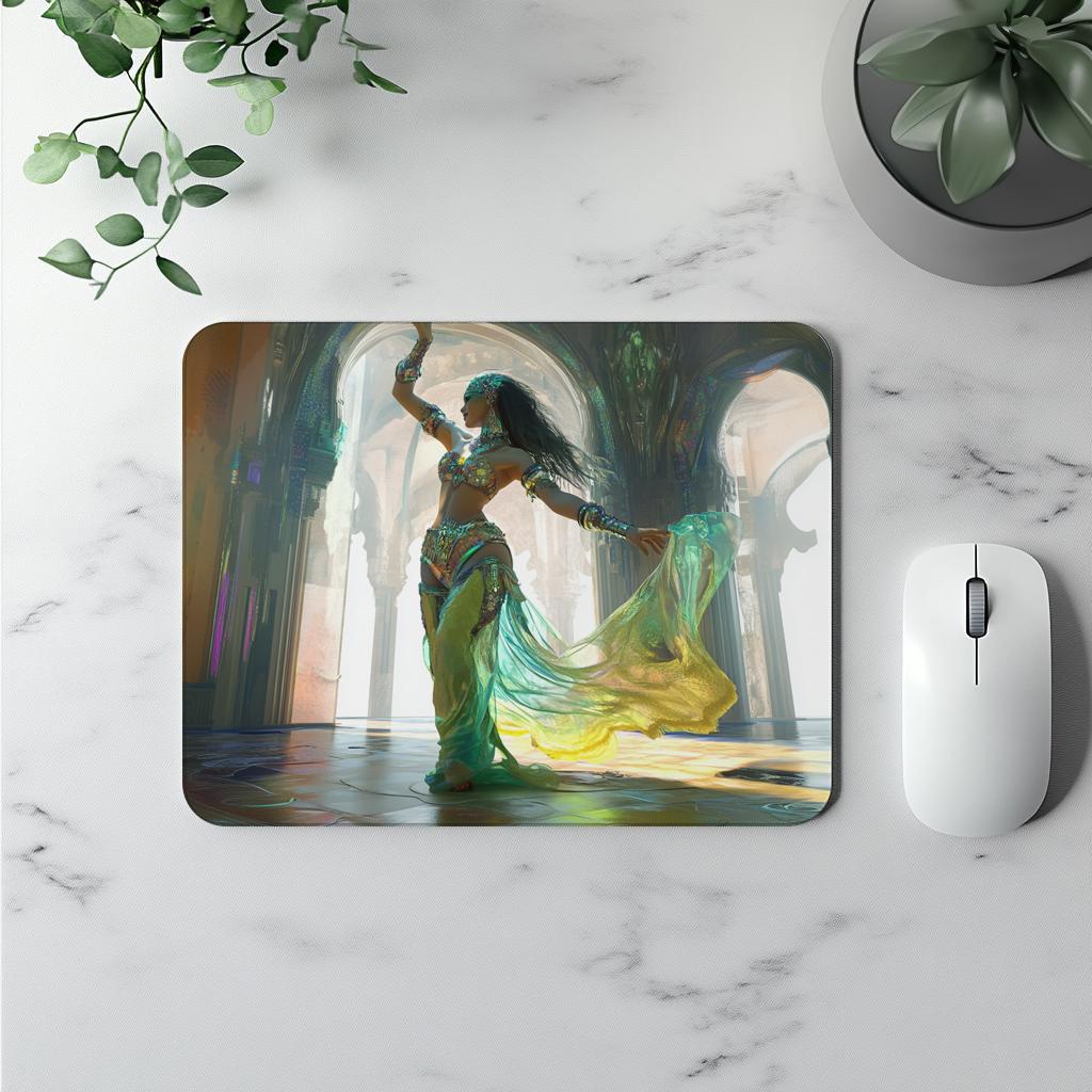 Lost City IV Vintage Red - Belly Dance Office Decor