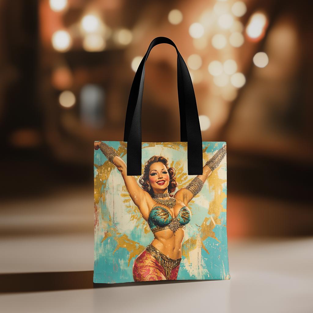 Midcentury Samia III Vintage Red - Belly Dance Fashion Accessory