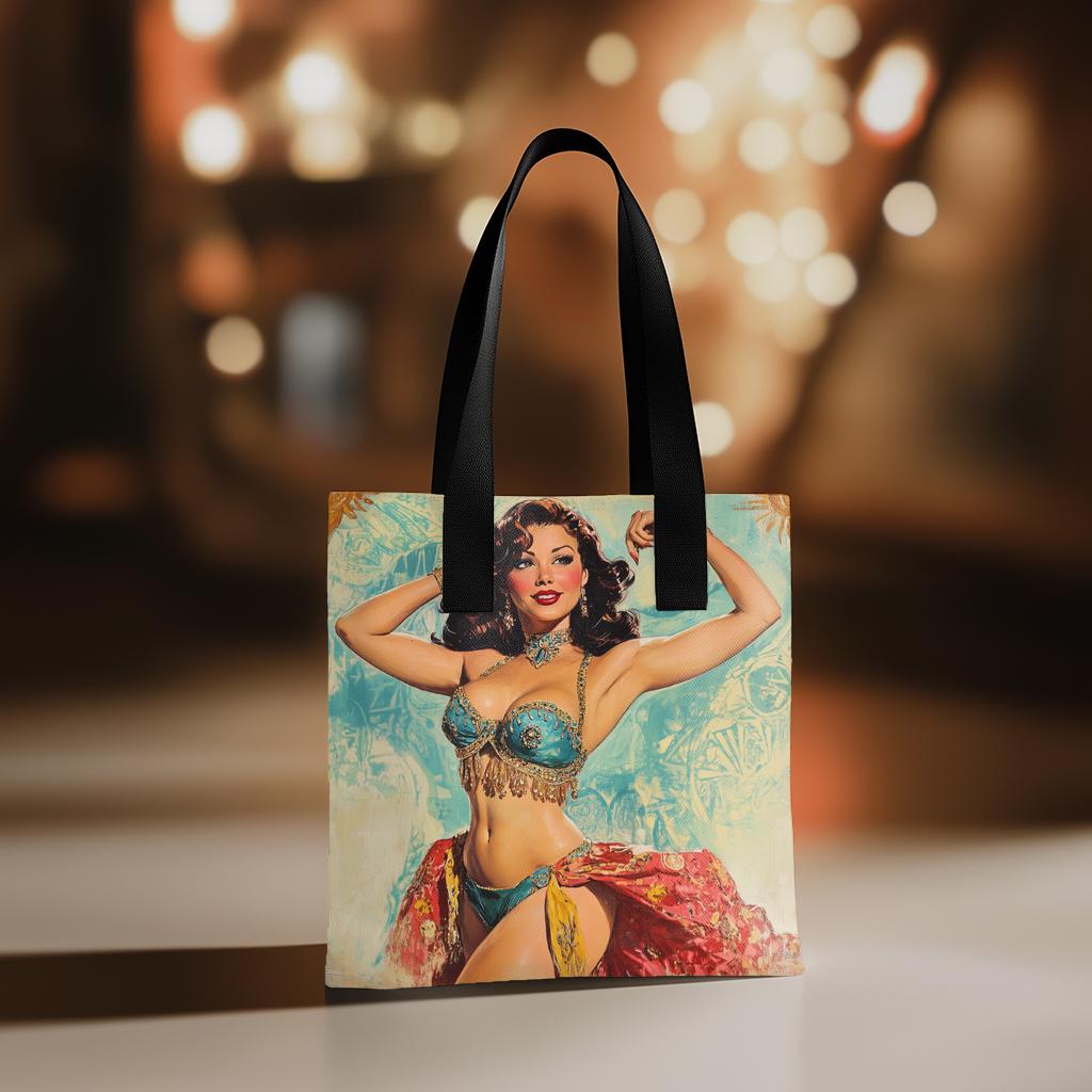 Midcentury Samia IV Vintage Red - Belly Dance Fashion Accessory