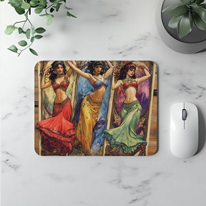 Out of the Tarot II Vintage Red - Belly Dance Office Decor