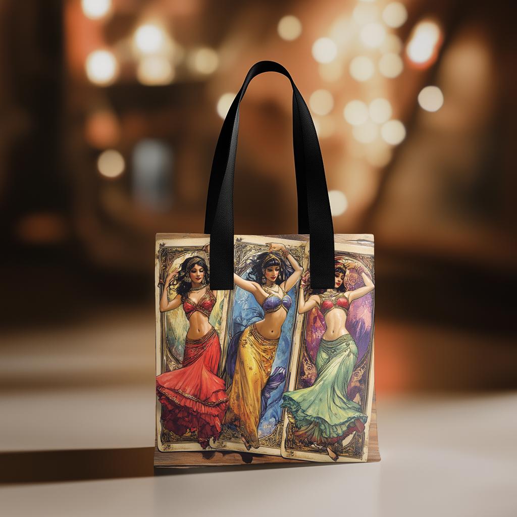 Out of the Tarot II Vintage Red - Belly Dance Fashion Accessory