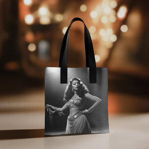 Pure Vintage Egyptian I Watercolor Purple - Belly Dance Fashion Tote Bag