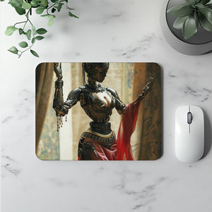 Robot Futuristic II Vintage Red - Belly Dance Office Decor