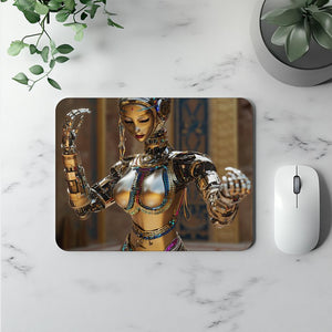 Robot Futuristic V Vintage Red - Belly Dance Office Decor