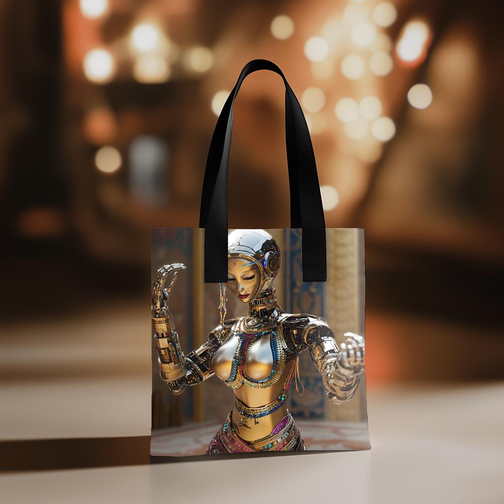 Robot Futuristic V Vintage Red - Belly Dance Fashion Accessory