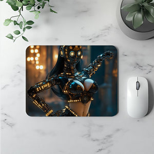 Robot Futuristic VII Vintage Red - Belly Dance Office Decor