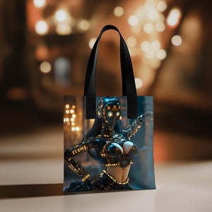 Robot Futuristic VII Vintage Red - Belly Dance Fashion Accessory