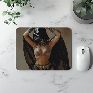 Shimmy Darth Vader I Watercolor Purple - Belly Dance Office Decor | Mouse Pads
