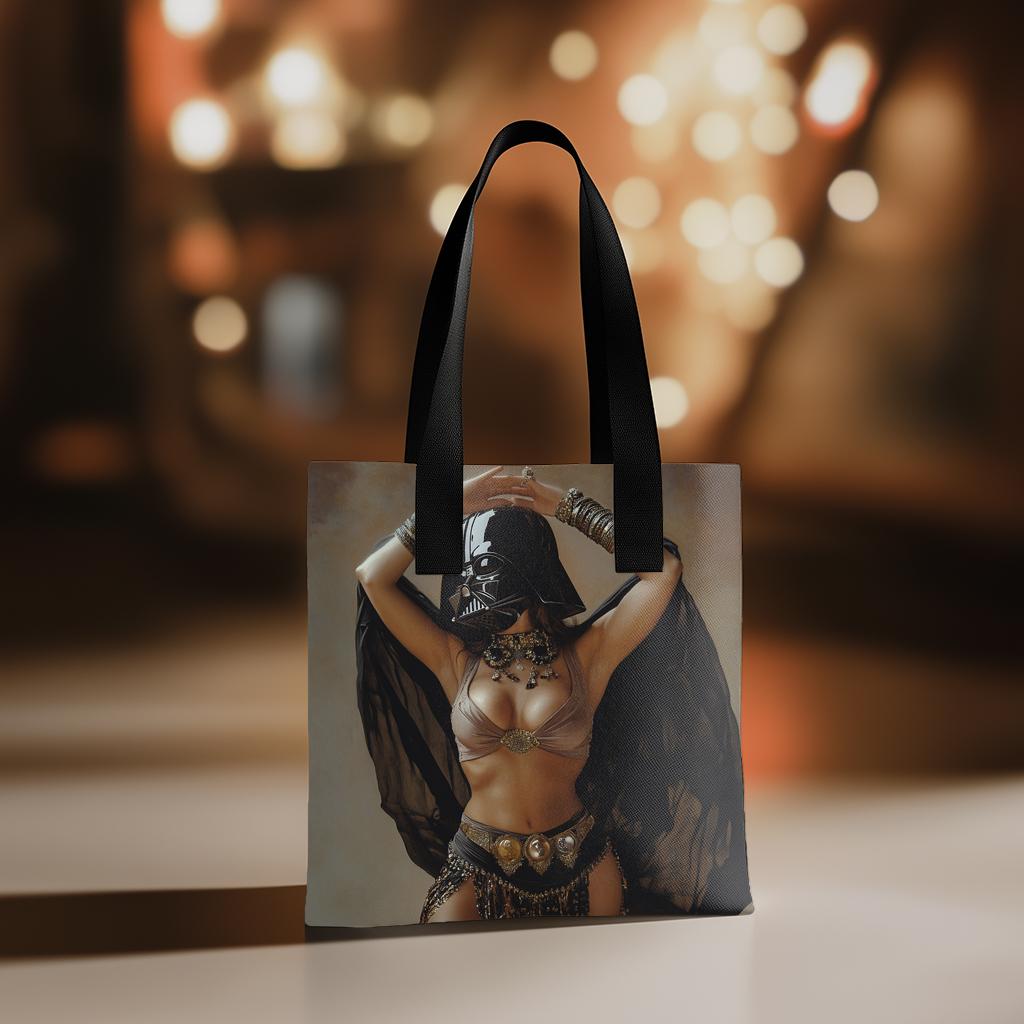 Shimmy Darth Vader I Watercolor Purple - Belly Dance Fashion Tote Bag