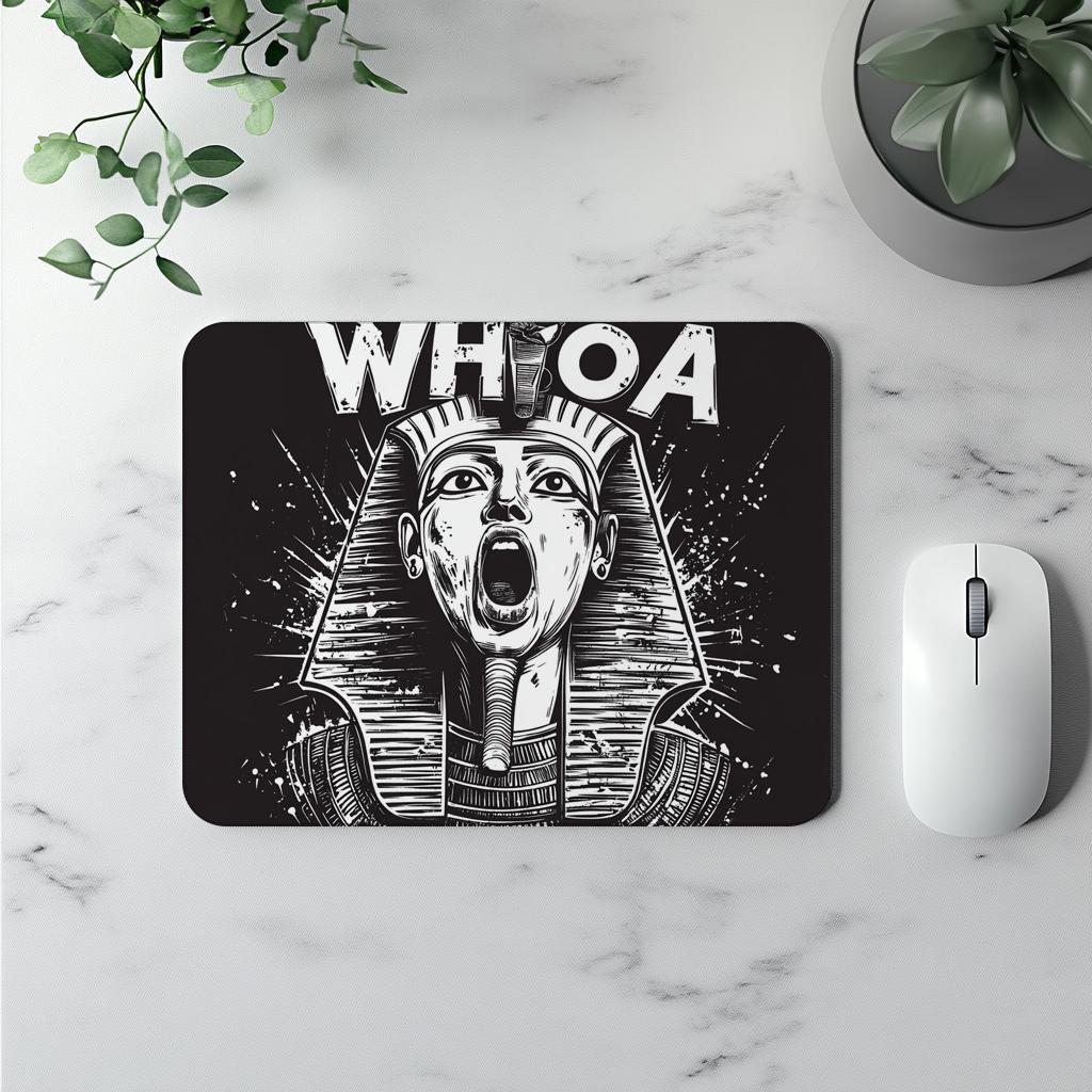 Sphinx Speaks Illustrated I Watercolor Purple - Belly Dance Office Decor | Mouse Pads