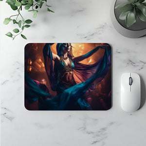 Tribal Splendor I Vintage Red - Belly Dance Office Decor