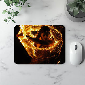 Veil of Fire V Vintage Red - Belly Dance Office Decor