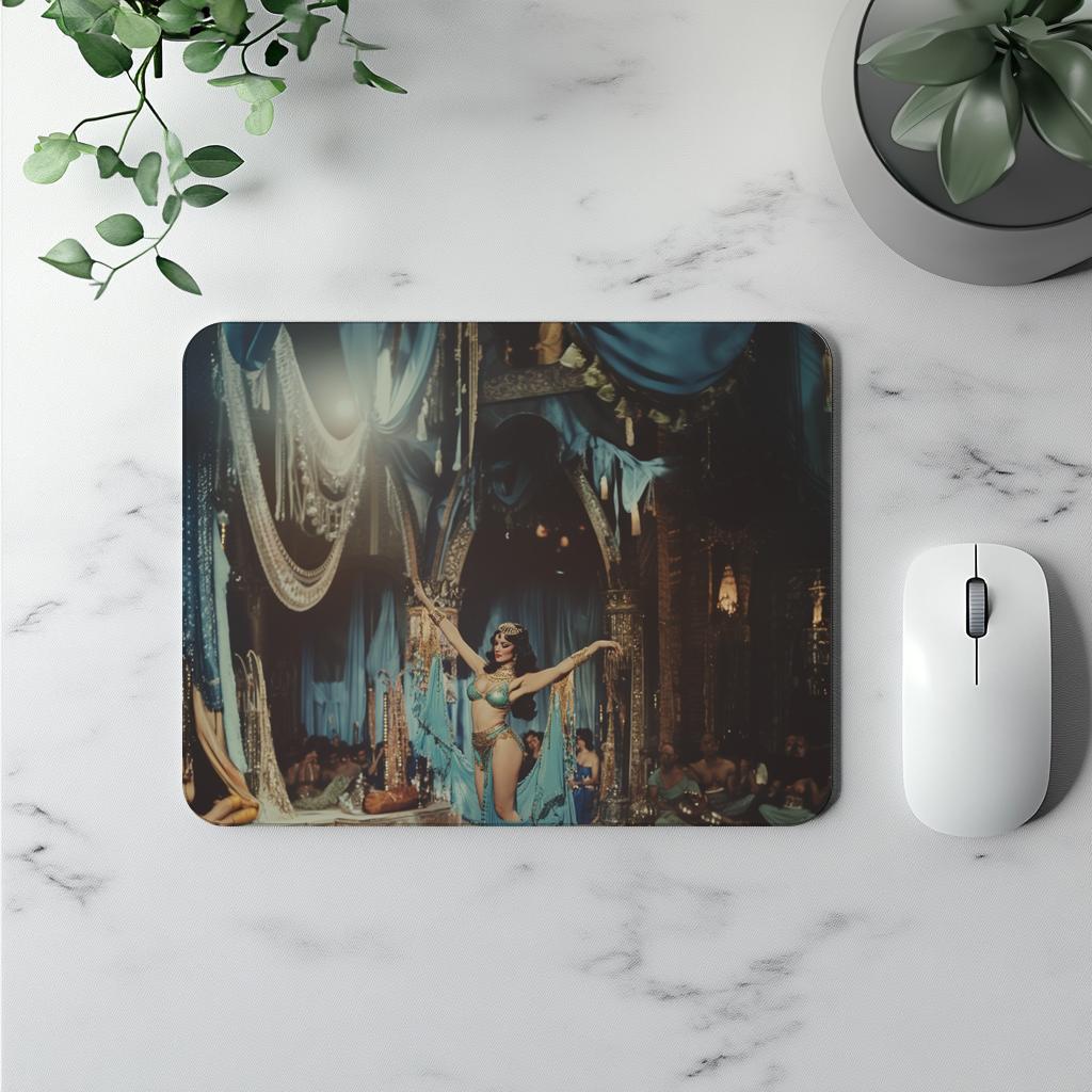 Vintage 1970s Hafla I Vintage Red - Belly Dance Office Decor