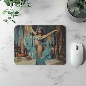 Vintage 1970s Hafla III Vintage Red - Belly Dance Office Decor