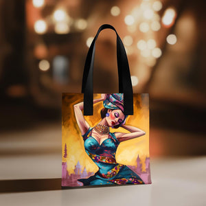 Vintage Brush Strokes III Vintage Red - Belly Dance Fashion Accessory