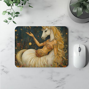 Wonder of Unicorns II Watercolor Purple - Belly Dance Office Decor | Mouse Pads