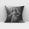 Pure Vintage Egyptian I Belly Dance Throw Pillow 18 in x 18 in
