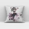 Purple Watercolor Iii Belly Dance Throw Pillow 18 in x 18 in