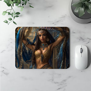Sapphire Reveries V Vintage Red - Belly Dance Office Decor