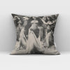 Three Non Blondes Vintage I Belly Dance Throw Pillow 18 in x 18 in
