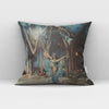 Vintage 1970S Hafla I Belly Dance Throw Pillow 18 in x 18 in