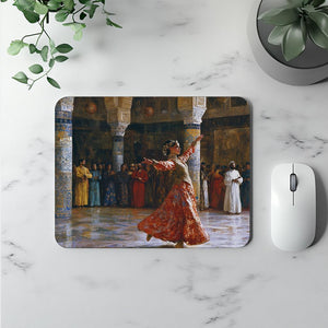 Vintage Sultans Court I Vintage Red - Belly Dance Office Decor